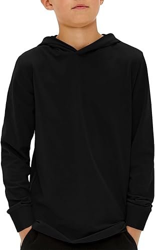 Haloumoning Boys Fashion Hoodies Kids Long Sleeve Hooded Sweatshirts 5-14 Years - Image 2