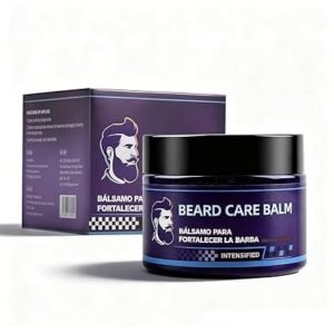 Xaninp Beard Stimulating Balm, Bálsamo Estimulante de Barba, Ultra Potente Crema Para Barba, Hydrates