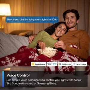 TP-Link Tapo Matter Smart Dimmer Switch: Voice Control w/Siri, Alexa & Google Assistant