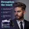Xaninp Beard Stimulating Balm, Bálsamo Estimulante de Barba, Ultra Potente Crema Para Barba, Hydrates